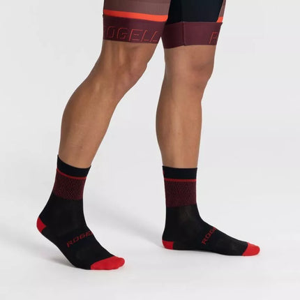 Rogelli HERO II socks black and red 40-43