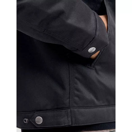 Jack&Jones pilotų striukė JORNORREBRO WORKER JACKET 12282903 JUODA/VELVETINĖ C