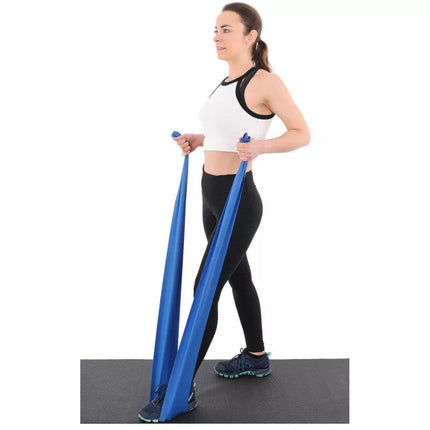 TRAINING TAPE FOR PILATES EXERCISES 2000x150x0.30MM 9-11KG RED