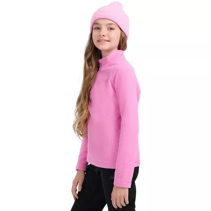 Fleece bliuzonas mergaitėms 4F F060 fuksijų 4FJWAW25UFLEF060 55S