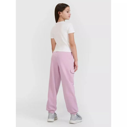 Girls' jogger sweatpants 4F 4FJWSS25TTROF1135-52S