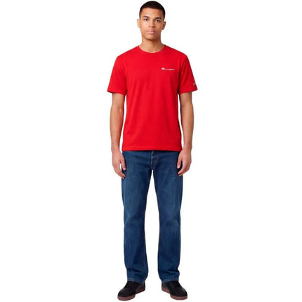 Men's Champion SS Tee red 221798 RS067