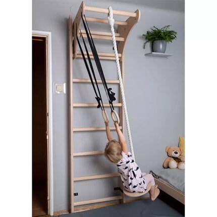 LADDER WITH WOODEN BAR AND ACCESSORIES BENCHK 112+A204