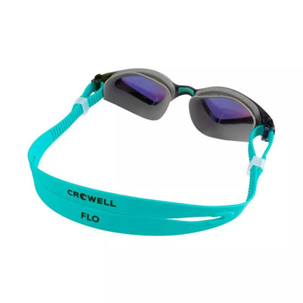 Crowell GS20 Flo Mirror Gray-Green Swimming Goggles