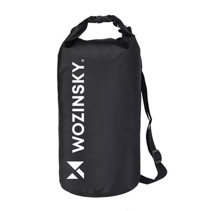 Wozinsky WWK-20 vandeniui atsparus maišelis SUP ir baidarėms, 20l - juodas