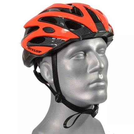 DUNLOP MTB RED ADJUSTABLE CYCLING HELMET S. M (55-58CM)