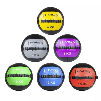 Gimnastikos kamuolys HMS Wall Ball WLB 6 kg