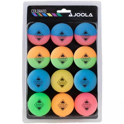 JOOLA COLORATO stalo teniso kamuoliukai 12 vnt.