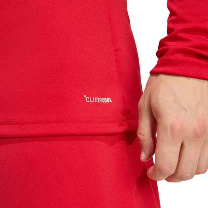 adidas Entrada 26 Long Sleeve Jersey Men's T-Shirt Red KF5847