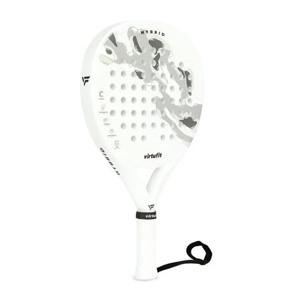 VIRTUFIT HYBRID PADEL RACKET - WHITE-GRAY