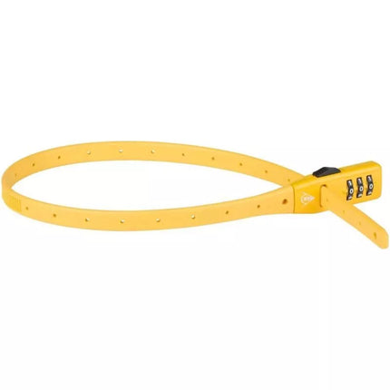 DUNLOP YELLOW CODE STRAP BIKE LOCK