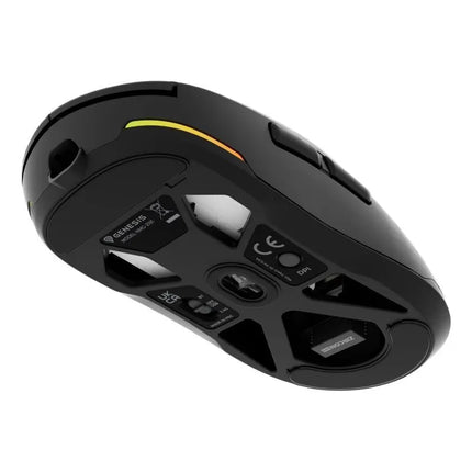 GENESIS Zircon 660 Gaming Mouse Right Side RF Wireless + Bluetooth + USB Type-A Optical 12000 DPI