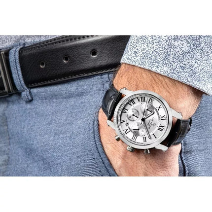 Giewont Chronograph Sapphire Silver Men's Watch GW6260-A1