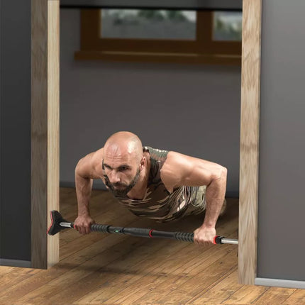 HMS DD400 pull-up bar with spirit level, width 70-106 cm