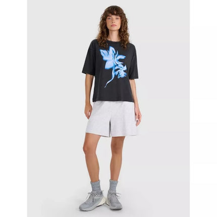 Women's oversize printed T-shirt 4F 4FRSS25TTSHF2747-20S