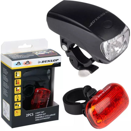 DUNLOP LED BIKE LAMP KIT FRONT REAR