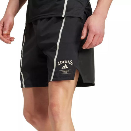 adidas Vyriški šortai Skirta treniruotėms, Tradicinis paveldas, Juodi KA5283