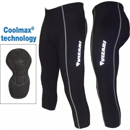 WOMEN'S CYCLING TROUSERS 3/4 XS