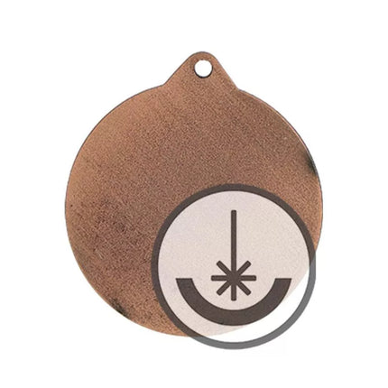 Lazeriu graviruotas medalis - RMI