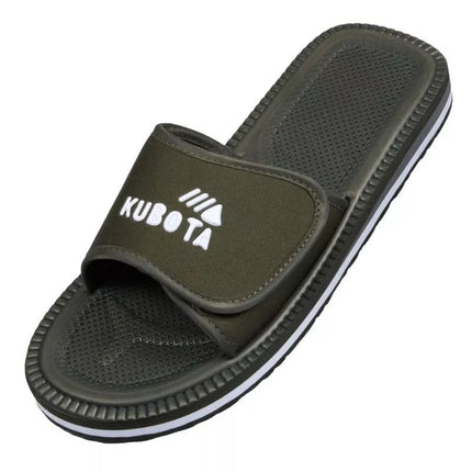 Kubota Velcro šlepetės chaki K0000-100-005-19-1
