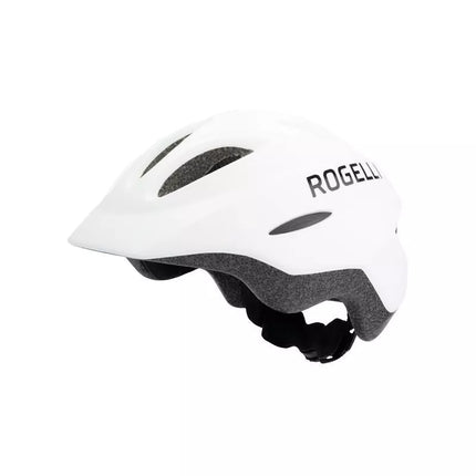 Rogelli START vaikiškas šalmas baltas 52–56 cm