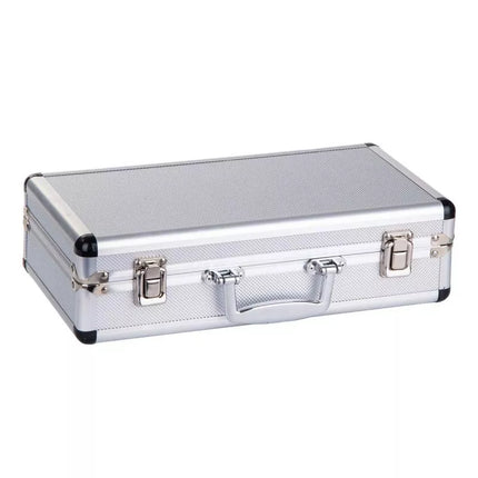 8-PIECE PETANQUE BALLS - BOULE PETANQUE ALUMINUM SUITCASE ENERO