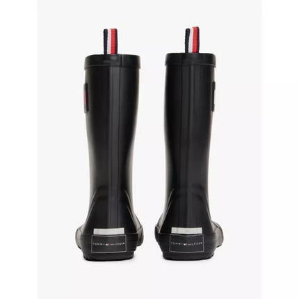 Tommy Hilfiger lietaus batai FLAG RAIN BOOT T3XC-33923-0047999 JUODI