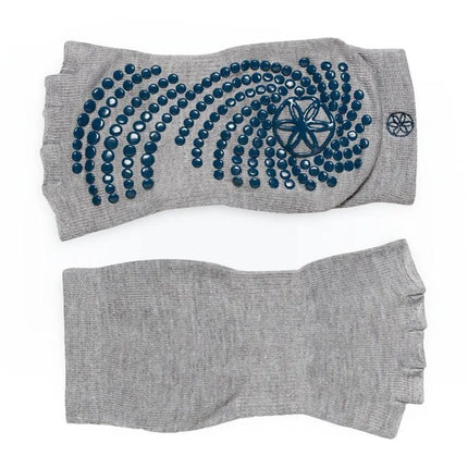 GAIAM 63708 Non-Slip Toeless Yoga Socks