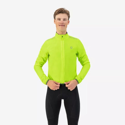 Rogelli ESSENTIAL Fluorescent Rain Jacket 3XL