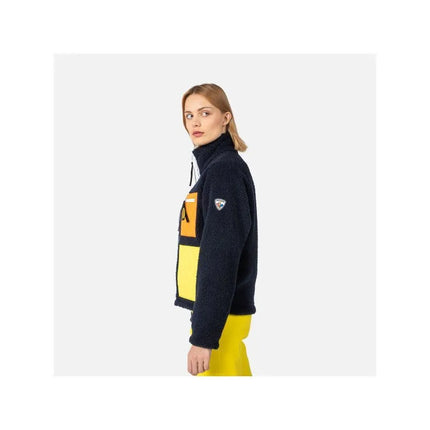 Rossignol W On Air Fleece Jkt Blue Sweatshirt