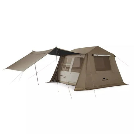 Village 6.0 2-osios kartos palapinė cnk2300zp021-ruda NATUREHIKE
