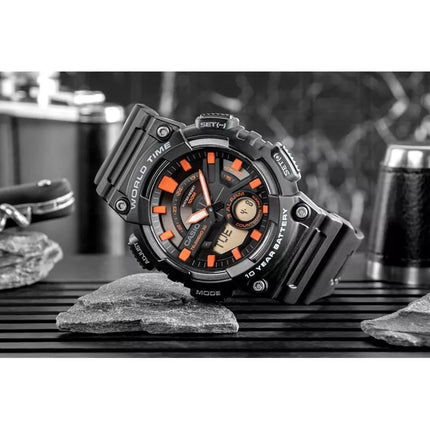 CASIO Gerton AEQ-110W-1A2VDF Men's Watch + BOX