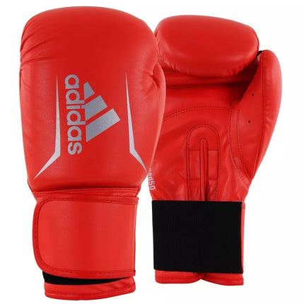 Adidas SPEED 50 raudonos bokso pirštinės