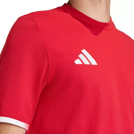 Men's adidas Entrada 26 Tee red JZ6676