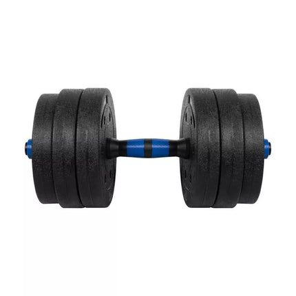 Bituminiai reguliuojami hanteliai su jungtimi 2x10kg REBEL ACTIVE