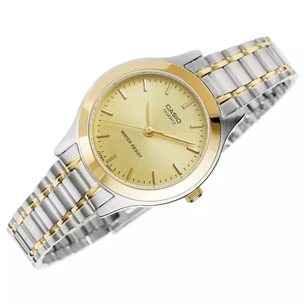 Moterų laikrodis CASIO LTP-1128G-9ARDF su dėžute