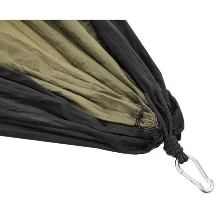TOURIST HAMMOCK 2 PERSON 270X140CM GREEN BLACK