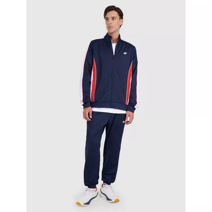 Men's zip-up sweatshirt without hood 4F 4FRAW25TSWSM2459-31S