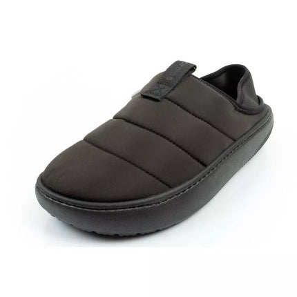 Crocs men's shoes slippers Classic Puff Moc slippers black insulated
