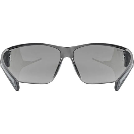 UVEX Equate cycling glasses, black matt/smoke