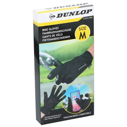 DUNLOP TOUCHSCREEN SENIOR RM INSULATED CYCLING GLOVES