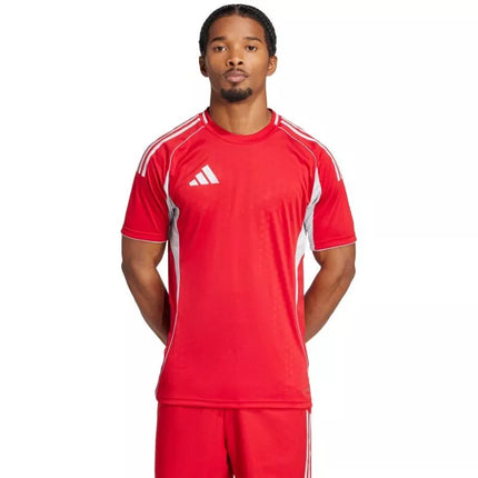 adidas Tiro 25 Varžybų vyriški marškinėliai raudoni JP4734