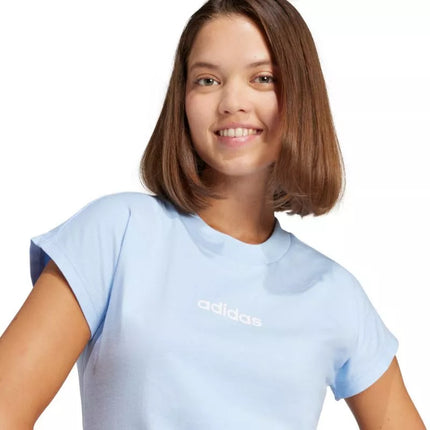 Marškinėliai moterims adidas Essentials Linear Cotton W JG8660