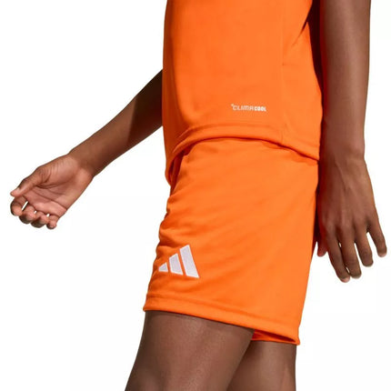 Adidas Entrada 26 children's shorts orange JZ6529