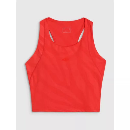 Women's quick-drying training crop top 4F 4FWSS25TFSLF413-62S