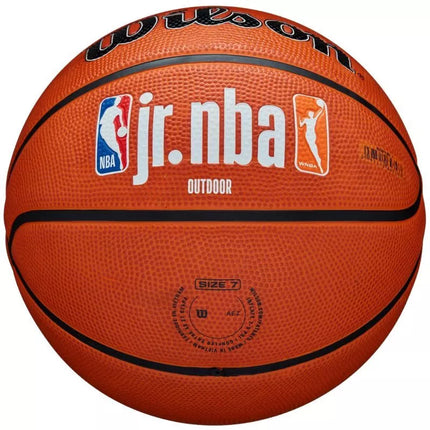 Wilson Jr NBA Logo Auth Outdoor Basketball WZ3011801XB6