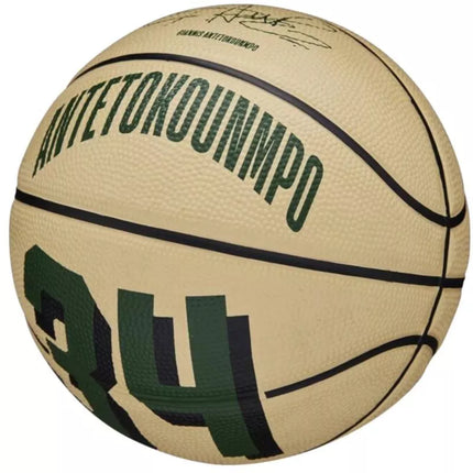 Wilson NBA žaidėjo ikona Giannis Antetokounmpo Mini kamuolys WZ4007501XB Krepšinis