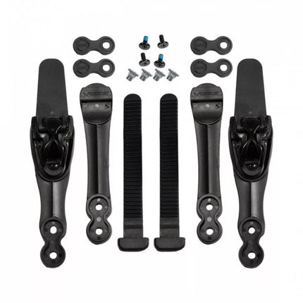 L+R buckles with straps + Seba E3 screws