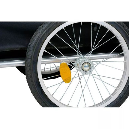 Dviračio priekaba 70x65x30CM iki 40 kg DUNLOP