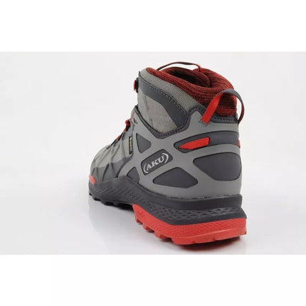 Aku Rocket Gore-tex Vyriški Žygio Batai, Pilkai Raudoni